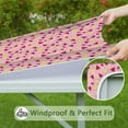 thumbnail image 6 of Tablecloth Featuring Cherry Fruit Print Cute Sweet Red Pattern for Candy-Inspired Dining Decor, 6 of 6