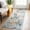 Multi, variant on World Rug Gallery Trellis Bordered Moroccan Area Rug - Blue 2'x7'