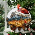thumbnail image 2 of Tuna Fish 161 Ceramic/Acrylic Christmas Ornament, Mother Appreciation Tribute, Valentine Romance Accent for Couple, Thanksgiving Gratitude Accent, Keepsake 2025 Family Heirloom, 2 of 5