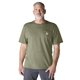 thumbnail image 1 of Remera Carhartt para hombre, corte holgado, pesada, Dusty Olive, 1 of 5