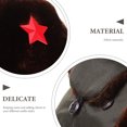 thumbnail image 2 of OULII Bonnet Décontracté 1Ensemble pour Hommes Style Vintage Rétention de Chaleur Hivernale Noir, 2 of 8