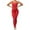 Red, variant on WMTBSRSW Workout Jumpsuits for Women Tummy Control Backless Cross Strap One Piece Workout Bodysuit Yoga Pilates Outfits