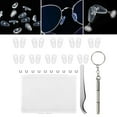 thumbnail image 2 of de herramientas de reparación de anteojos, juego de destornildores de precisión para anteojo pinzas curvas en tamaños para reparació Soledad Kits de reparación de anteojos, 2 of 8