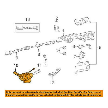 - CHRYSLER OEM-Multifunction Switch Lever Multi Function 5183946AF
