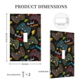thumbnail image 5 of Kll Play Game3 Wall Plate,Gloss Finish,Standard Size 1 - 5" X 3", Polycarbonate Thermoplastic,Electric Receptacle Plug Covers, 5 of 8