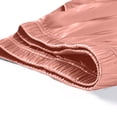 thumbnail image 5 of ylioge 2 Piece Satin Pajama Sets for Women Lace Splice Sleeveless Tank Tops Wide Leg Shorts Trendy Solid Color Soft Homewear Sleepwear Pajamas Outfits, 5 of 6