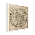 thumbnail image 2 of Wild Apple Portfolio 'Vintage Seal VI Antique Border v2' Canvas Art, 2 of 4