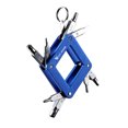 thumbnail image 1 of Multifunction Aluminum Alloy Bike Repairing Screwdriver Tools Portable Screwdriver Kit Road Bike Maintenance Tool Foldable Screwdrivers Set Blue, 1 of 7