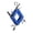 Blue, variant on NFTIGB Multifunction Aluminum Alloy Bike Repairing Screwdriver Tools Portable Screwdriver Kit Road Bike Maintenance Tool Foldable Set Blue 6.1 inches / 15.5 cm