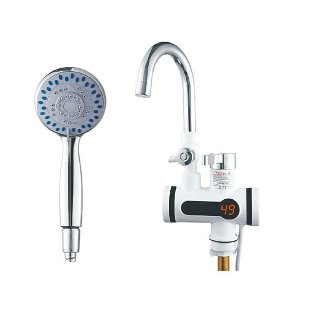 Household Kitchen Electric Water,Faucet Instant Heat Water,with Temperature Digital Display For Home Bathroom Toliet Use ,Faster Heat