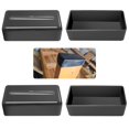 thumbnail image 1 of Tapón para poste de madera SHUJUKU, 4 piezas, 3.5 x 1.5 x 0.9 cm, negro, 1 of 6
