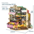 thumbnail image 3 of Robotime - DG142 Happy Corner - Magasin de Fruits Carl'S, 3 of 3