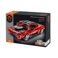 thumbnail image 4 of Tradeopia Super Sports Car Pull Back - 457 Piece Block Building Kit for Racing Enthusiasts and Builders, 4 of 5