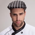 thumbnail image 3 of Sushi Cocina Japonesa Restaurante Camarero Chef para Hombres Mujeres Raya blanca kusrkot Sombreros del cocinero, 3 of 8
