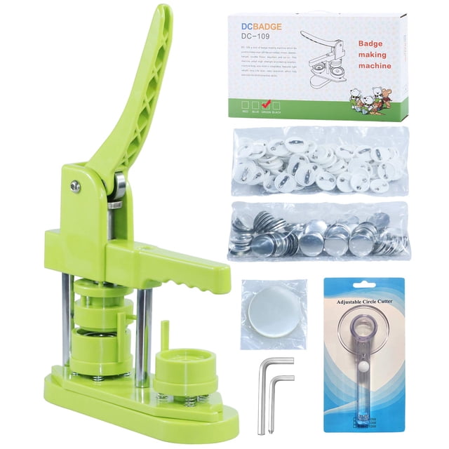 Máquina para hacer botones Happizza (tercera generación) 32 mm con 500 piezas