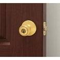 thumbnail image 3 of Kwikset 400P 3 CP Polo Entry Knob, Polished Brass, 3 of 3