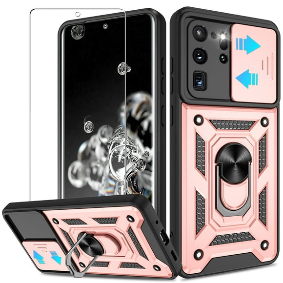 Funda para teléfono móvil ATUMP Samsung S20 Ultra 360° con soporte metálico