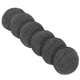 thumbnail image 1 of 6 Pcs 12.5cm Almohadilla de pulido y abrillantado universal de microfibra, almohadilla de cera de lana para pulidora de automóviles, accesorio de taladro gris oscuro, 1 of 7
