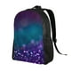 thumbnail image 2 of Fotbe Purple and Green Glitter Mochila de Viaje para Laptop, Mochila Ejecutiva Delgada y Resistente 15.6", 2 of 8