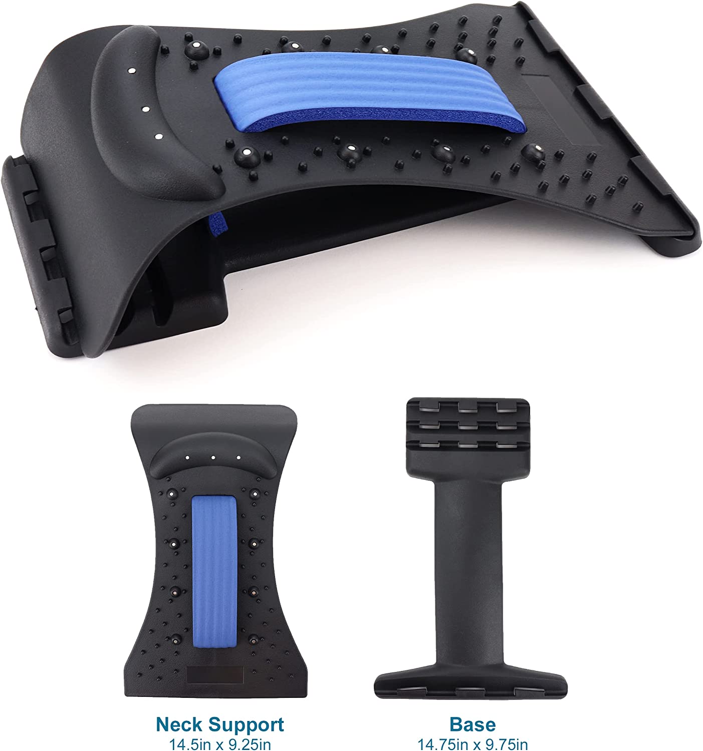 iGelSoles Neck Stretcher, Multi-Level Neck Massager for Migraine Relief, Cervical Traction Device for Neck Pain Relief, Neck and Shoulder Relaxer for Neck Decompression
