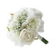 thumbnail image 2 of BRIDAL SHIUILD Bouquet White Peony Decoración Romántica Flores Artificiales, Bouquet Lanzando El Aniversario de La Del Día de Valentín, 2 of 7