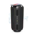 thumbnail image 1 of Altec Lansing HydraShock Bluetooth Speaker USB Type-C Rechargeable Portable Speaker Wireless Charger for Phone, Stereo Speaker w/LED Lights for Pool Beach Hiking Camping, 20 Hour Playtime (Black), 1 of 5