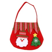 YellowDell Christmas Small Items Handbags Santa Gift Bags Children's Small Gift Bags Colorful