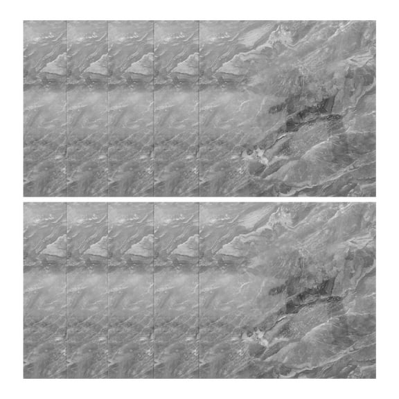 OUNONA 10Pcs Waterproof Self Adhesive Marble Pattern Wall Panels for Home Walls