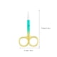 thumbnail image 4 of Pinzas para cutículas Seitruly Acero inoxidable Galvanoplastia Impermeables Color titanio, 4 of 6