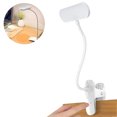 thumbnail image 2 of Luz de libro recargable por USB, luz de lectura de libros LED regulable Personal con clip en la cabecera, para niños, luz nocturna para niñas que leen en la cama, 2 of 8