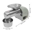 thumbnail image 3 of Silvery Oil Pressing Machine, Electric Oil Mill, Oil Extraction Machine with 95% Oil Yield, 3 of 12
