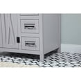 thumbnail image 5 of Elegant Decor Grant 32" MDF Single Bathroom Vanity with Backsplash in Gray, 5 of 8