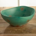 thumbnail image 2 of Hiend Accents Unisex Patina Ceramic Serving Bowl - DI2112SB-01-TQ One Size, 2 of 2