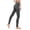 Gray, variant on WIZUTIZ Yoga Leggings for Women Soft Trendy Slimming with Side Pockets Yoga Leggings Elastic Stretch High Waist 7/8 Length Pants Solid Pants for Ladies Dance Vacation Blue