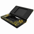 thumbnail image 4 of eXtremeRate Replacement Full Housing Shell for Nintendo DS Lite, The Great GOLDEN Wave Off Kanagawa - Black Custom Handheld Console Case Cover with Buttons, Screen Lens for Nintendo DS Lite NDSL, 4 of 5