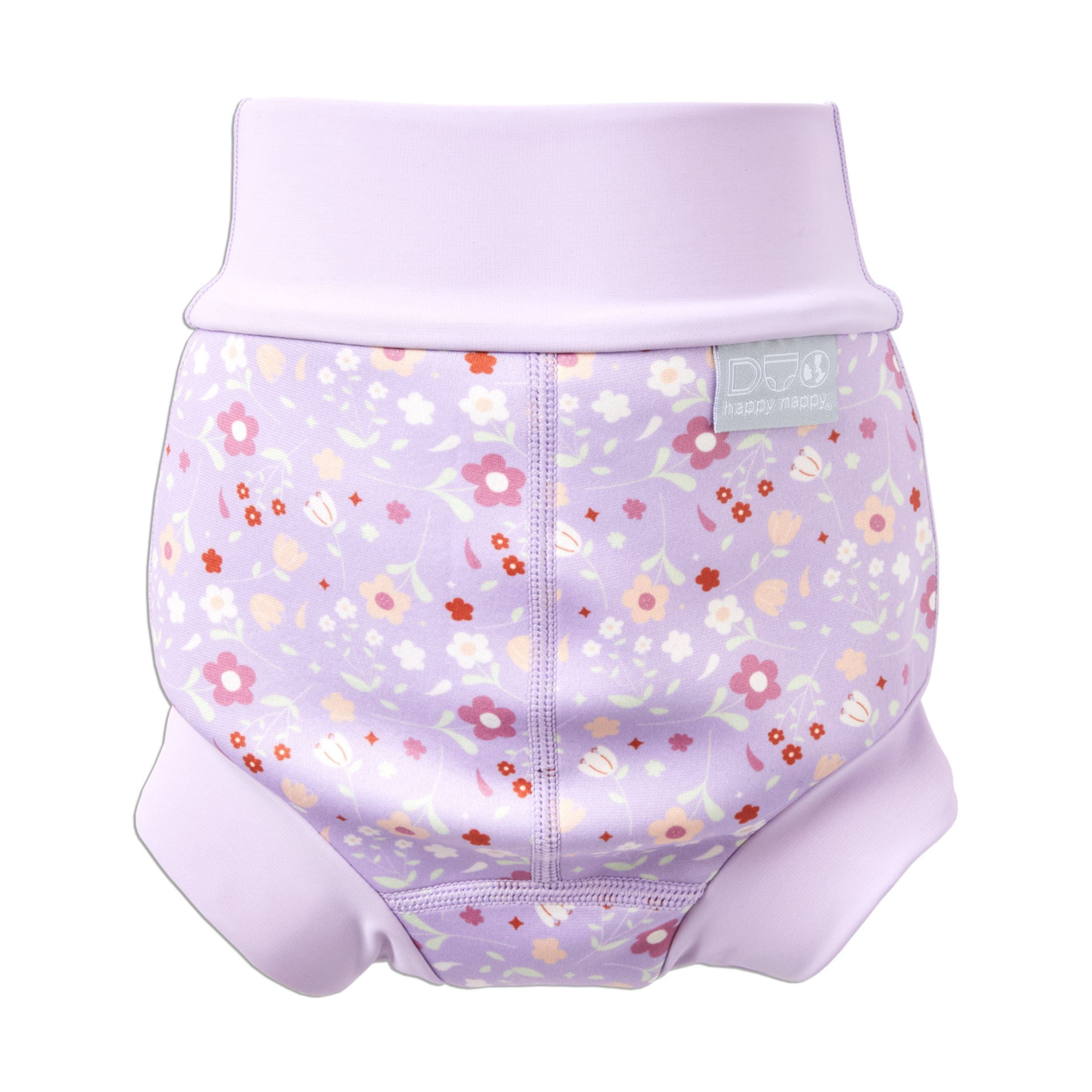 Splash About Happy Nappy Duo™ Reusable Swim Diaper, Lilac Spring, 2-3 Years