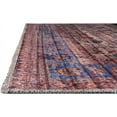 thumbnail image 4 of Rugs.com Maahru Collection Washable Rug – 5 Ft Square Pink Low-Pile Rug Perfect For Living Rooms, Kitchens, Entryways, 4 of 7