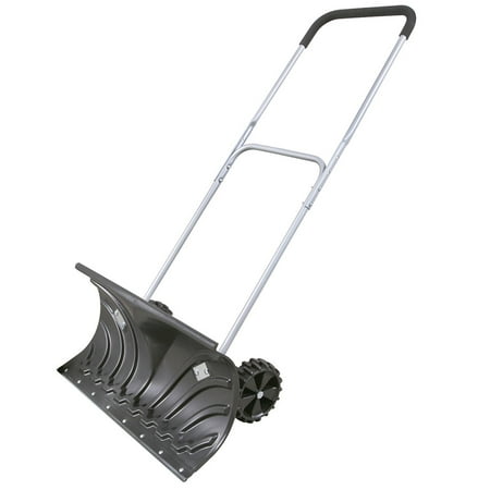 Rolling Snow Pusher - Shovel on Wheels (Best Snow Shovel With Wheels)