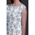 thumbnail image 4 of Bimba Sleeveless Printed Summer Kurti Straight Tunic DressesForWomen, 4 of 6