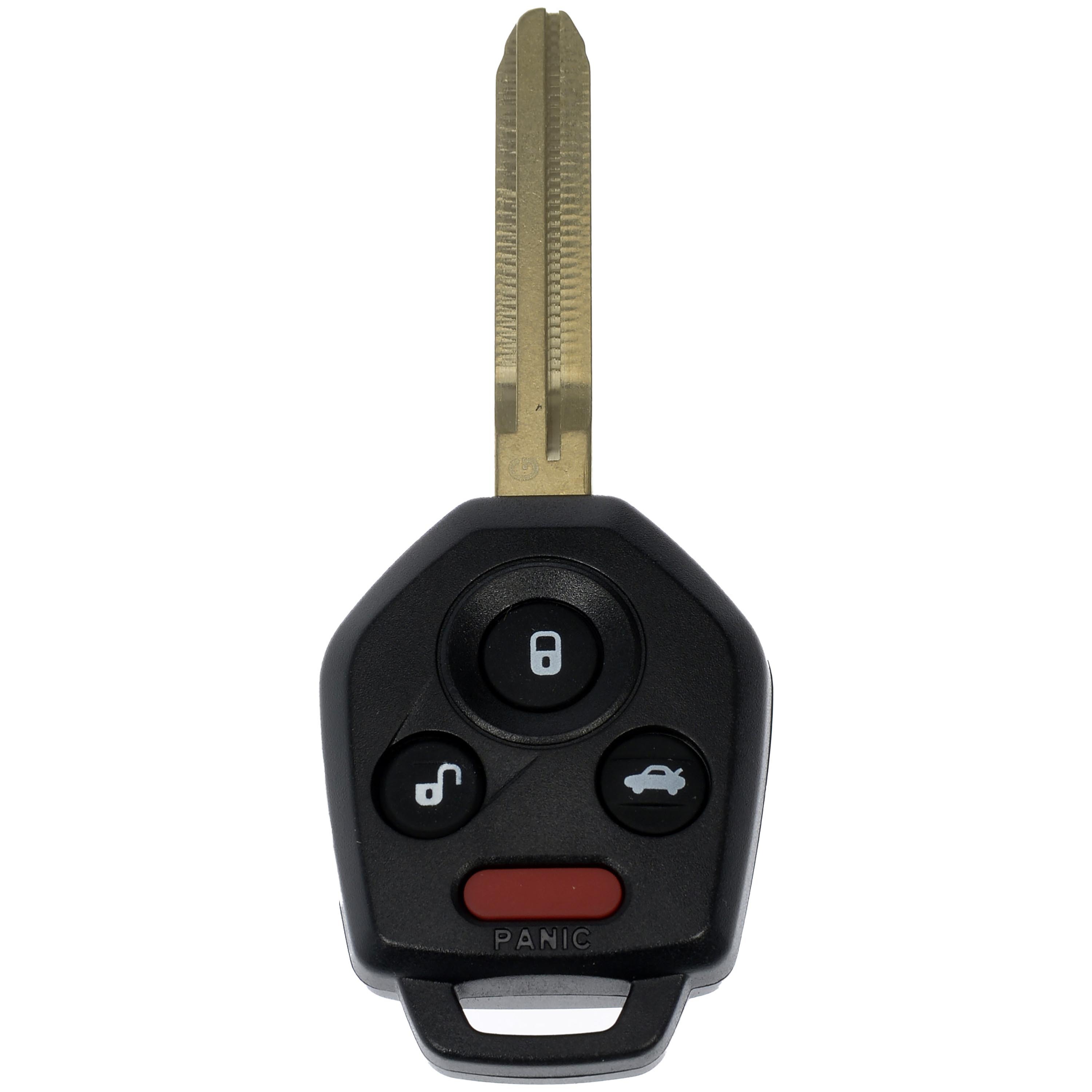 Dorman 99666ST Keyless Entry Remote 4 Button - Blade Stamp G for Specific Subaru Models
