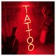 thumbnail image 3 of Letrero De Neón"Tattoo"para Estudio Tatuajes, Oficina, Bar, Negocio, Sala Juegos, Dormitorio, Estar, Fiesta Cumpleaños 40cm, 3 of 4