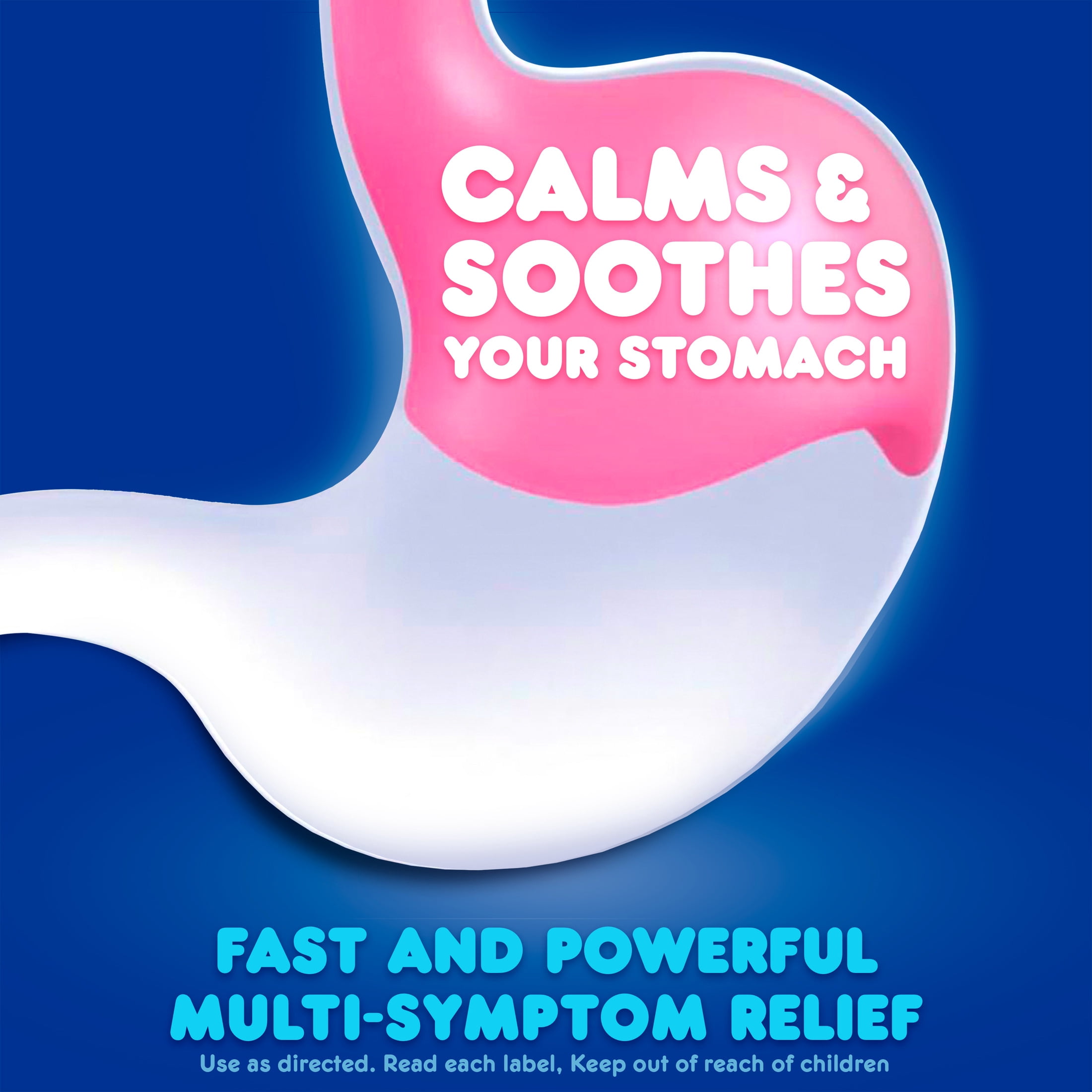 Pepto Bismol ULTRA Liquid, Fast 5-Symptom Stomach Relief, Upset Stomach Relief, 8 Oz