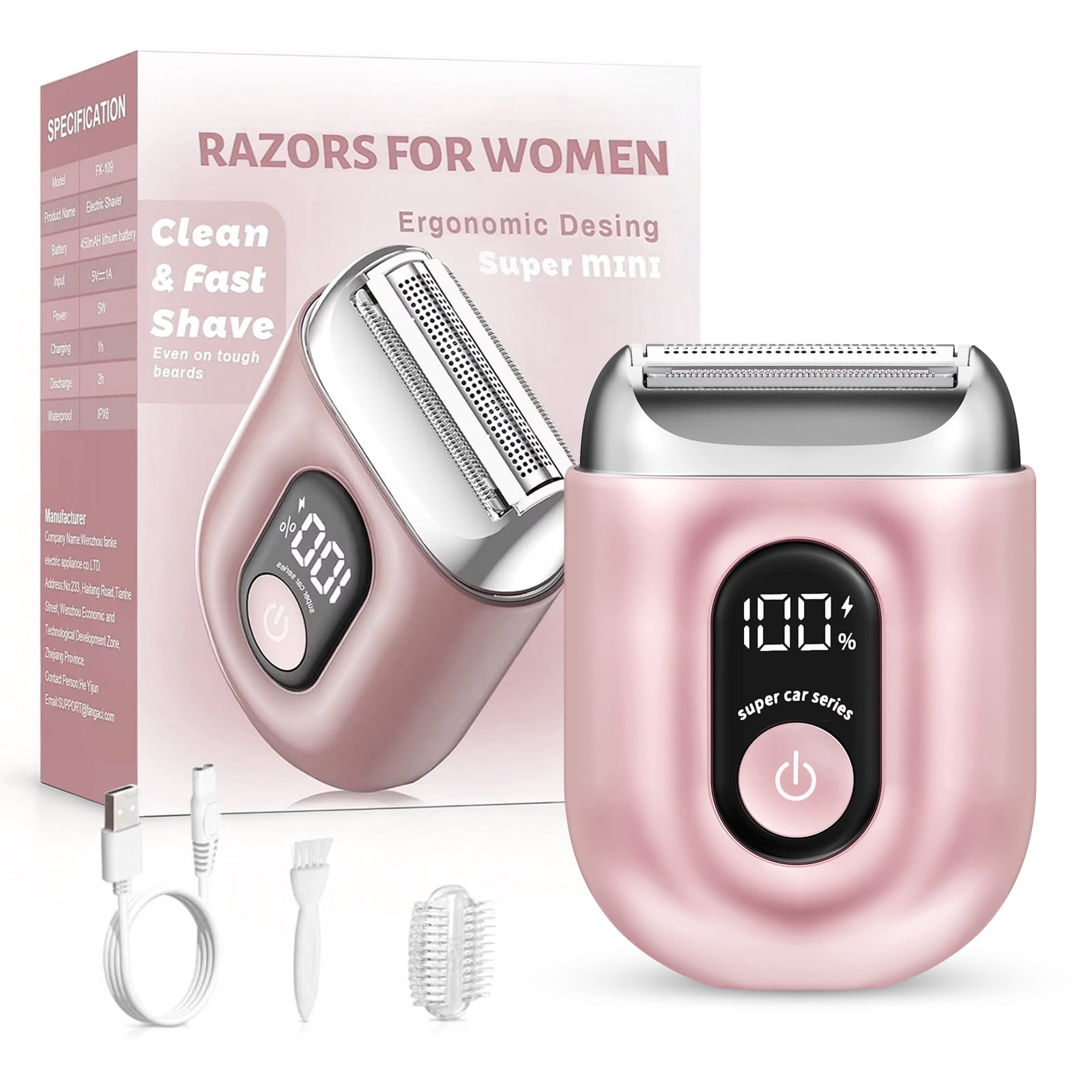 Philips Satinshave Prestige Women'S Electric Shaver, Cordless Hair