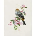 thumbnail image 3 of Swatland, Sally 12x14 Black Modern Framed Museum Art Print Titled - Spring Song Blue Bird II, 3 of 5