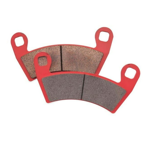 BikeMaster Sintered Front and Rear Motorcycle Brake Pads Compatible for Pol