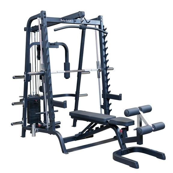 New Body Solid GS348BP4 Series 7 Smith Machine Gym Package