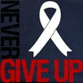 thumbnail image 2 of CafePress - Lung Cancer Never Give Up Cap - Adjustable 100% Brushed Unisex Casual Cotton Baseball Cap, Beige, 1, 2 of 2