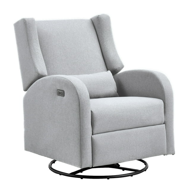 VEVOR Fauteuil Inclinable Électrique et Berçant Pivotant, Fauteuil Inclinable Berçant Pivotant Capacité de Poids 250 Lb avec Port USB