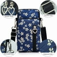 thumbnail image 3 of Kwuty Kwuty Small Crossbody Bag for Women - Mini Phone Purses with Crossbody Strap and Wallet - Nylon Arm Bag, 3 of 7