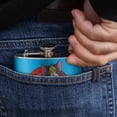 thumbnail image 3 of Tom and Jerry Tom Character Stainless Steel 5oz Hip Drink Kidney Flask, 3 of 4